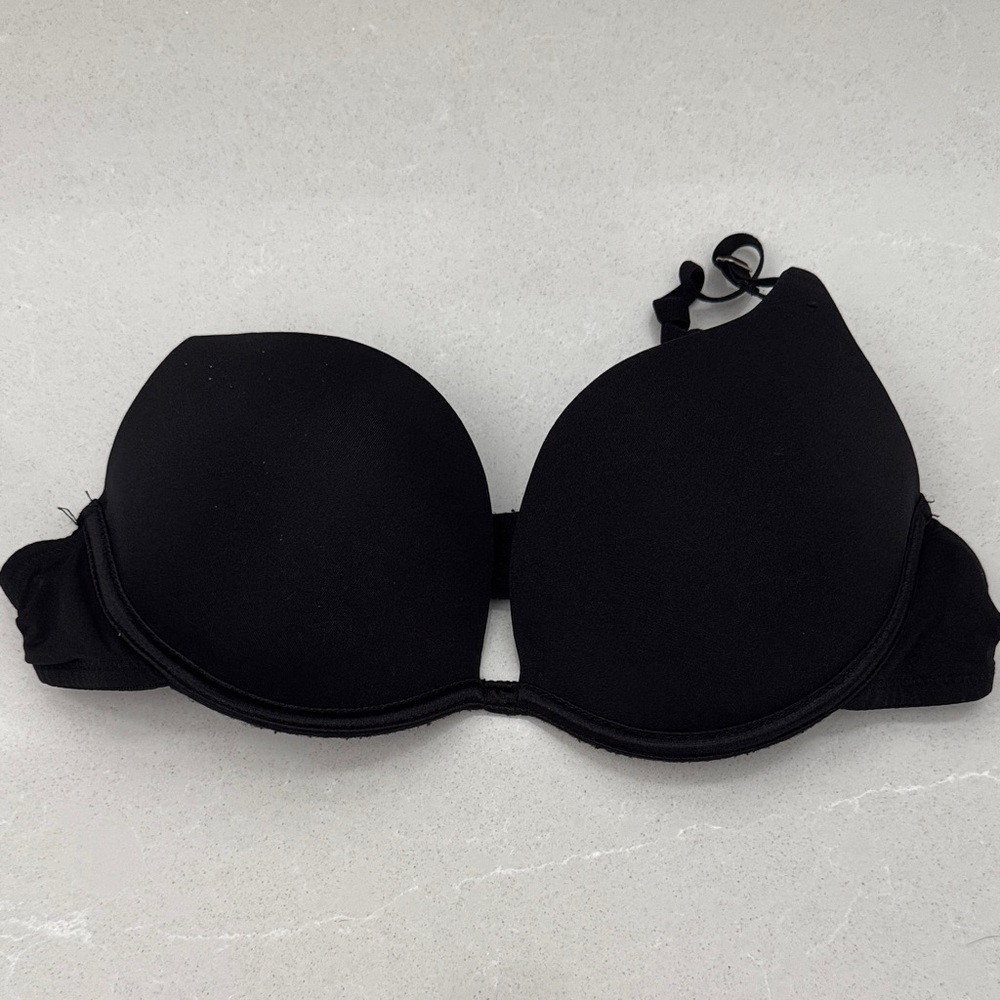 Elegant Black Women's Push Up Bra